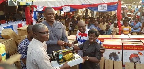 Effiduase-Asokore MP donates items to constituency 5