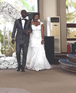 Jonathan Mensah marries longtime girlfriend 5