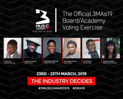 3Music Awards 2019: Over 100 media professionals to cast ballots for nominees 5