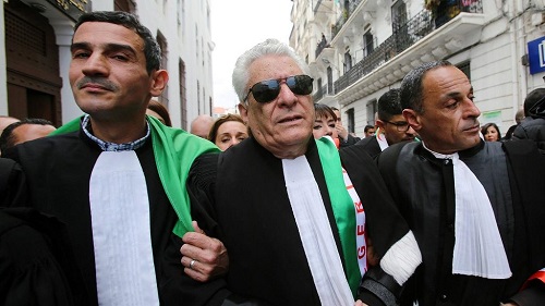 Hundreds of Algerian lawyers protest against Bouteflika 5