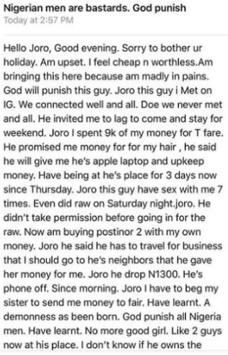 Lady cries as she spends GHC140 on transport to see a guy only to be given GHC20 14