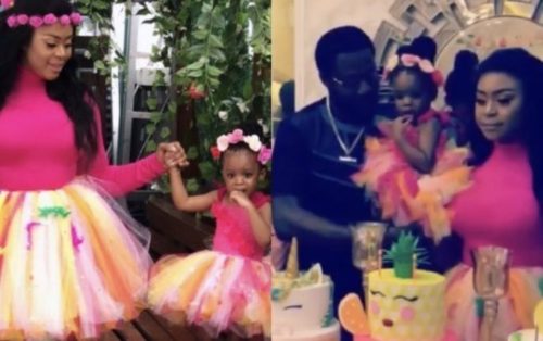 Mimi Orjiekwe and ex-husband Charles Billion reunite for daughter’s birthday 9