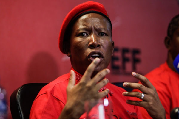 Watch: Julius Malema does Vosho in the Parliament 5