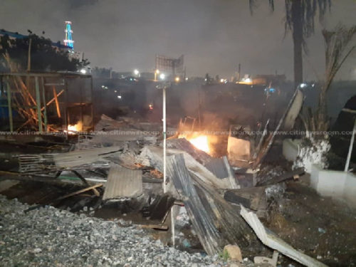 One dead after clash at Achimota Railway line slum 5