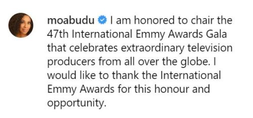 Mo Abudu named as Chair of 47th International Emmy Awards Gala 10