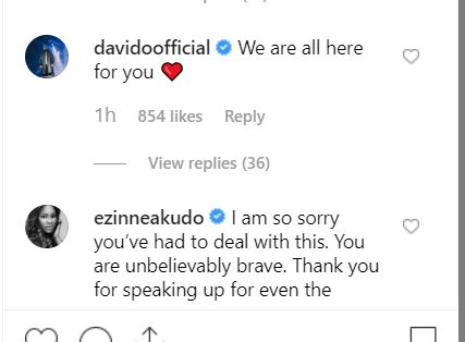 ‘We are all here for you’ — Davido tells Busola Dakolo following her rape accusations against COZA Pastor, Biodun Fatoyinbo 15
