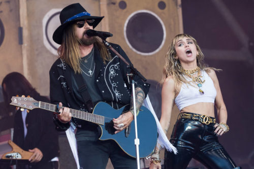 Miley Cyrus Channels "Black Mirror" Character Ashley O During Glastonbury Festival 14