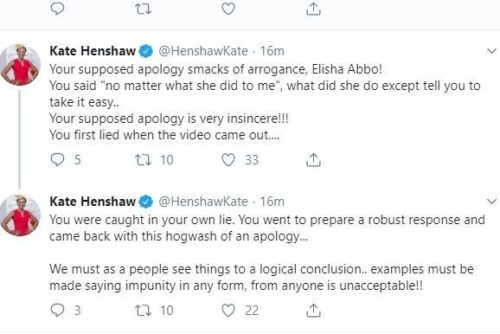 Your apology ‘smacks of arrogance’ – Kate Henshaw tells Senator Elisha Abbo 10
