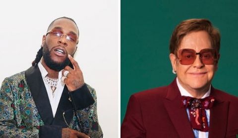 Burna Boy reacts after getting shout out from music legend Elton John 5