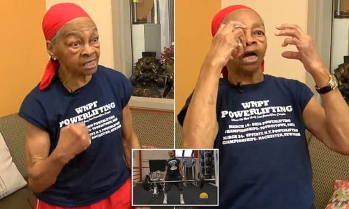 82-year-old body builder beats a thief who tried breaking into her house 5