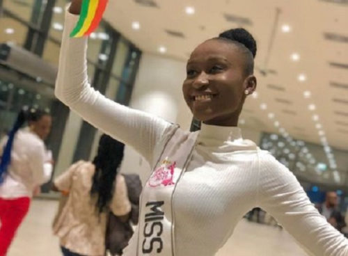Miss Ghana 2019 finally lands in UK after ticket swerve 5
