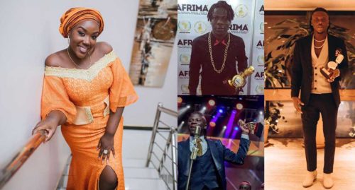 Stonebwoy’s wife congratulate him on winning Reggae/Dancehall Artiste of the Year for the 3rd time at 2019 AFRIMA’s 9