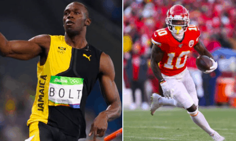 Tyreek Hill Willing To Lose Super Bowl Ring In Usain Bolt Race 5
