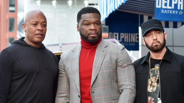 50 CENT REFLECTS ON 20-YEAR PARTNERSHIP WITH EMINEM & DR. DRE: 'YOU CAN'T REWRITE HISTORY' 5