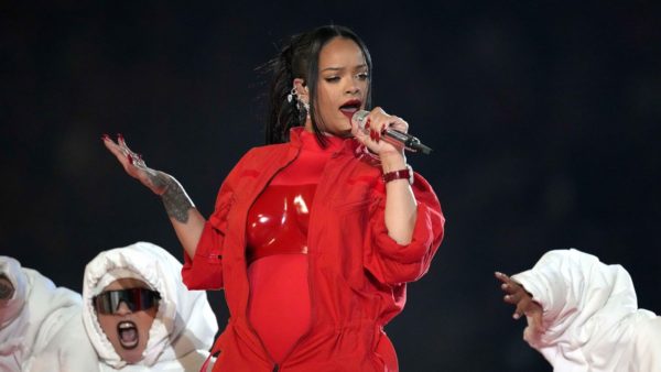 Rihanna shares picture of baby son and jokes he is upset that she is taking soon-to-be-born sibling to the Oscars 26