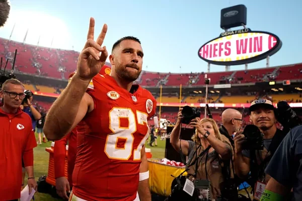 Trying to hop on the Taylor Swift train? Kansas City Chiefs and Travis Kelce are set to release clothing collection 18