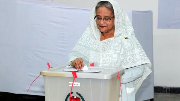 Bangladesh election: Sheikh Hasina wins new term as prime minister