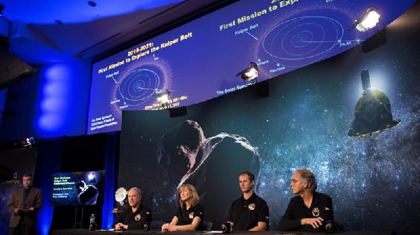 NASA rings in new year with farthest spacecraft flyby