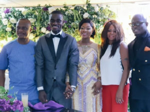 Black Stars player Jonathan Mensah is married