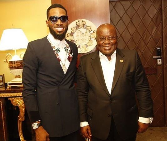 Dbanj pictured with Ghana’s President, Nana Akufo Addo 29