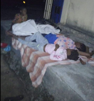 11-year-old breadwinner, his younger siblings, and mentally unstable mum spotted sleeping outside in Festac 8