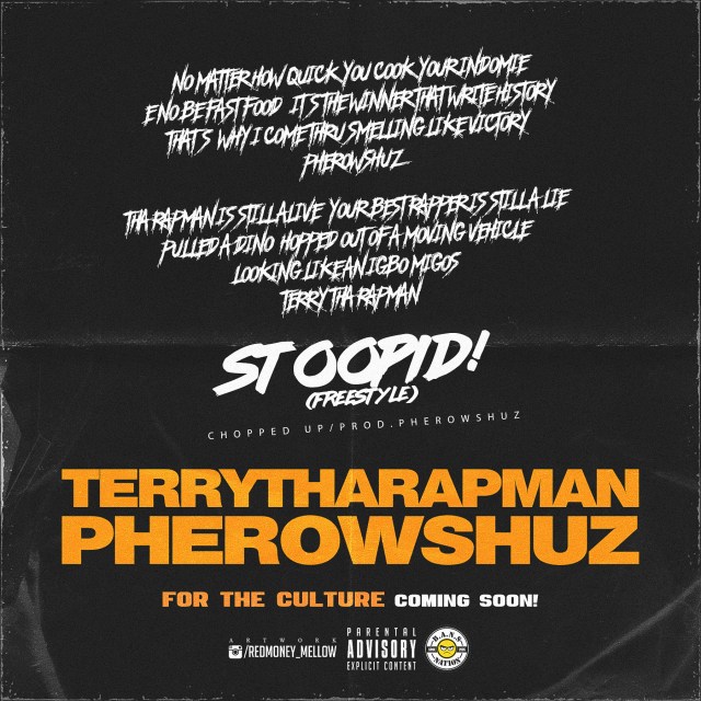 Terry thaRapman x Pherowshuz – Stoopid (freestyle) 32