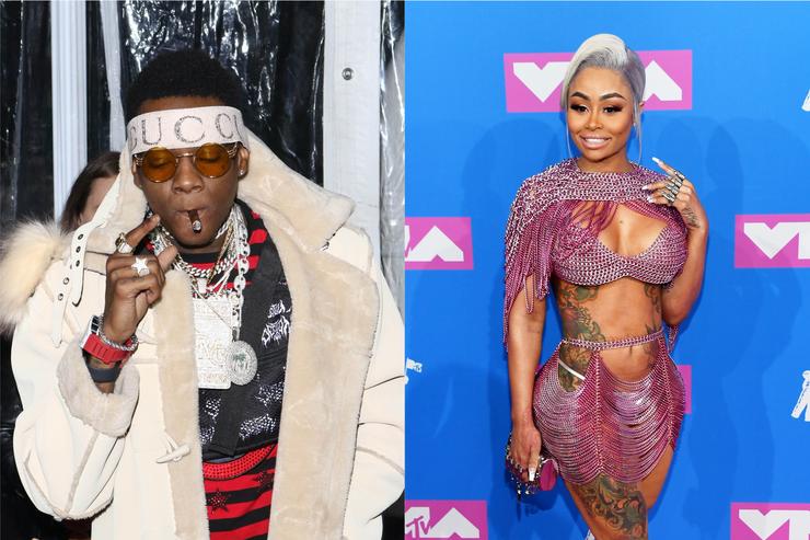 Soulja Boy & Blac Chyna Cuddle Up To Each Other In The Club 1