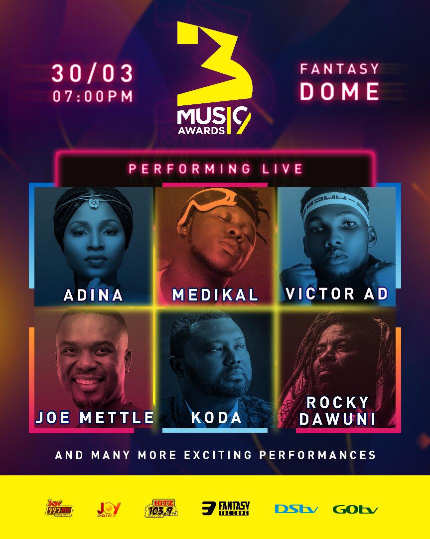 Photos: Check Out How 3Music Awards Stage Will Look Like This Saturday 30