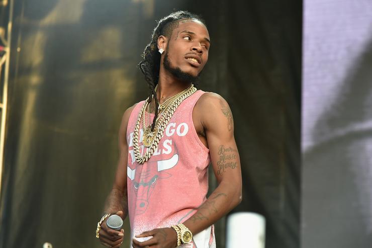 Fetty Wap Pacifies Angry College Crowd By Throwing "Blue Hunnids" At Them 23