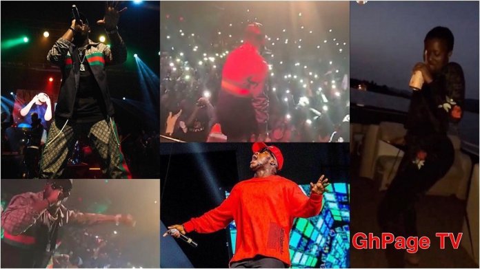Massive crowd at Medikal’s show in USA 1