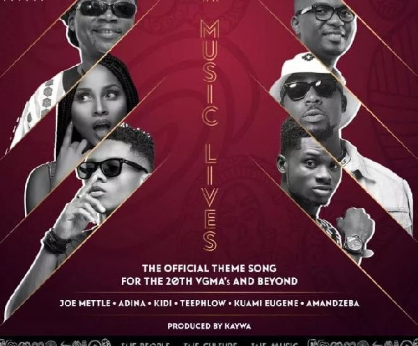Listen to the official VGMA theme song – Our Music Lives 4