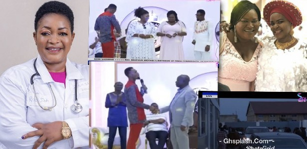 Rev Obofour gifts cars to Christiana Awuni, Akyere Bruwaa 30