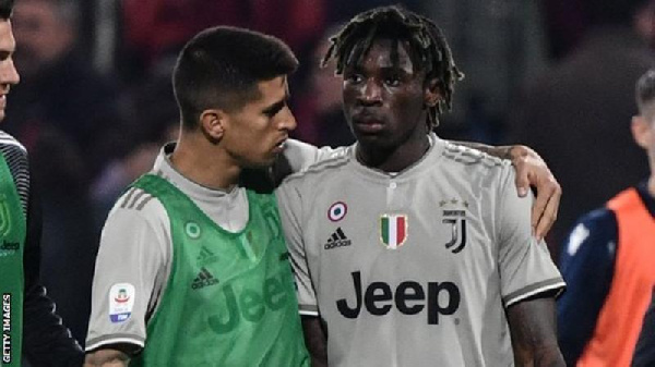 Juventus teenage forward kean racially abused at Cagliari 1