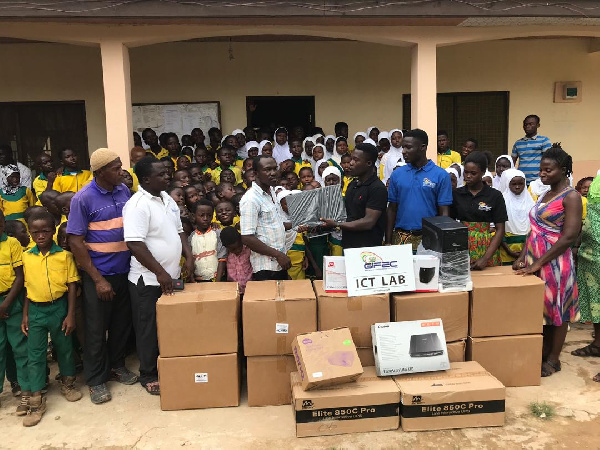 Amenfi West NPP Parliamentary hopeful donates ICT tools to institutions 15