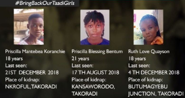 Families of kidnapped Takoradi girls demand CID boss’ removal 13