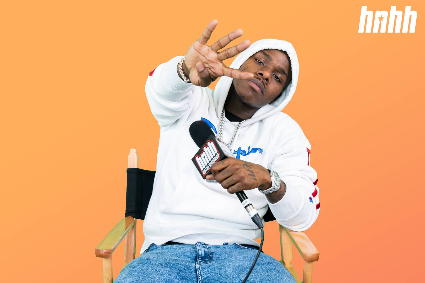 DaBaby Appears To Spit At Crowd After Fan Allegedly Throws Singles At Him 16