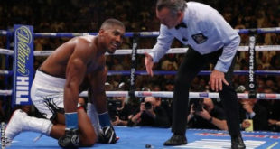 Anthony Joshua beaten for first time in one of boxing’s biggest upsets