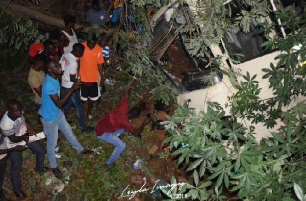 7 parishioners perish in crash at Lower Manya Krobo 12