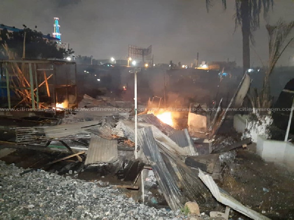 One dead after clash at Achimota Railway line slum 16