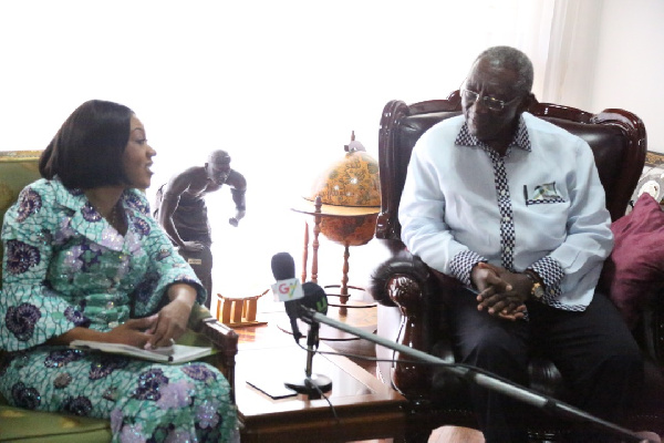 Former President Kufuor commends EC Chairperson for her integrity 16