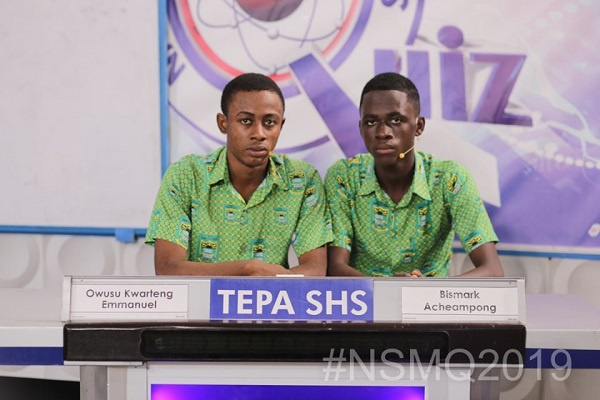 #2019NSMQ: Tepa SHS sacks Accra Academy, progresses to Semis 1