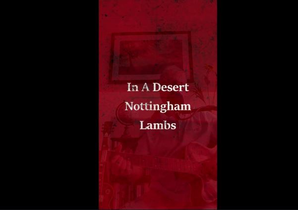 Nottingham Lambs - In A Desert (Live Acoustic) 1