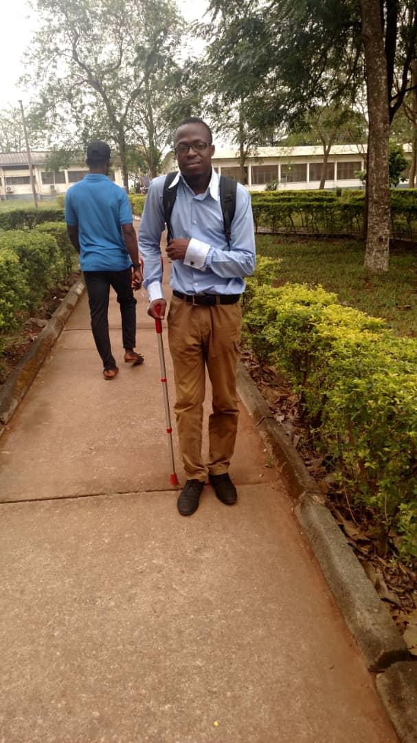 A level-400 student of the University of Education, Winneba Biological Science student suffers from Avascular Necrosis and needs an urgent help. 25
