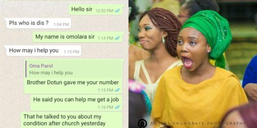 I love your big b*ttock – Church Minister compliments church girl begging him for a job (Leaked WhatsApp chat) 46