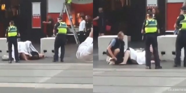 Lovers caught by Police ‘Chopping themselves’ in the middle of a busy road [Video] 35