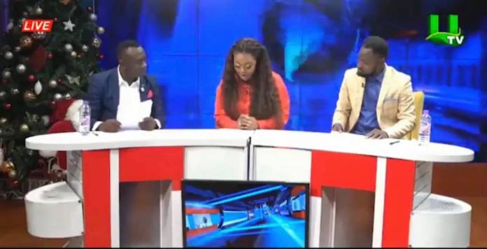 Jackie Appiah struggles to read news in Twi language on UTV Video 1