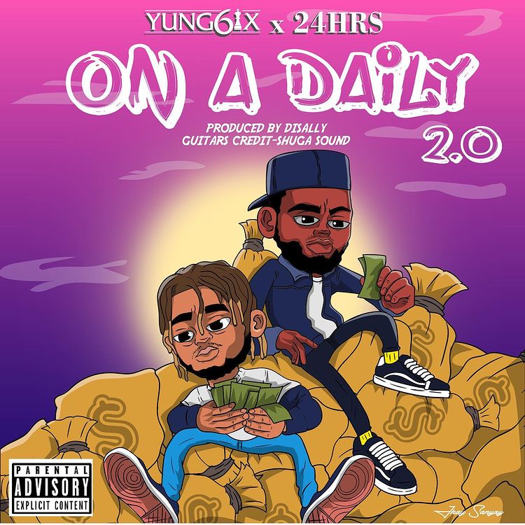 Yung6ix - On A Daily 2.0 Feat. 24Hrs 1