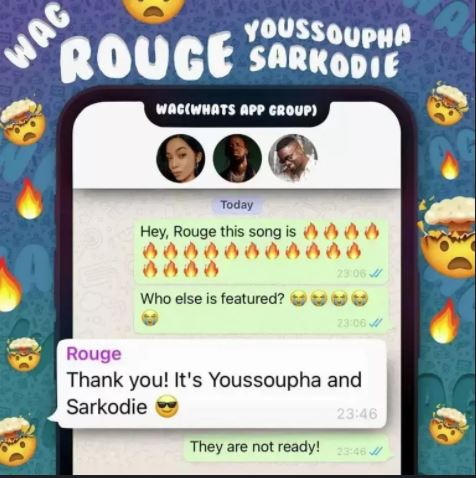 Rouge - WAG Feat. Sarkodie x Youssoupha 1
