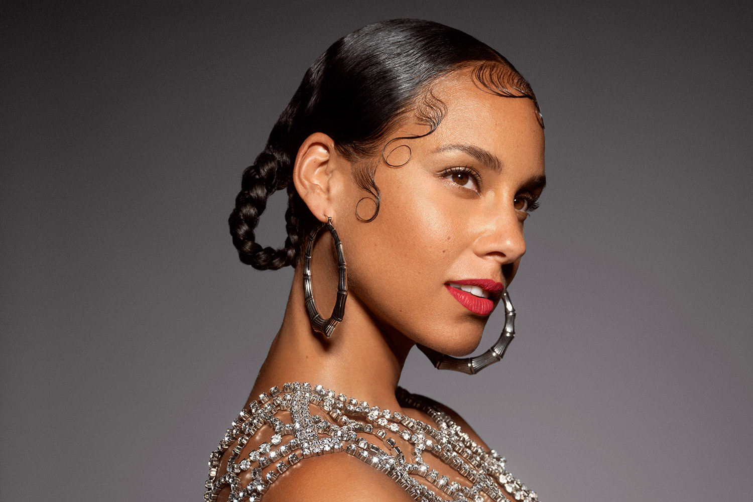 Alicia Keys Smokes A Blunt, Chooses Between Ye & Pharrell On “Drink Champs” 13
