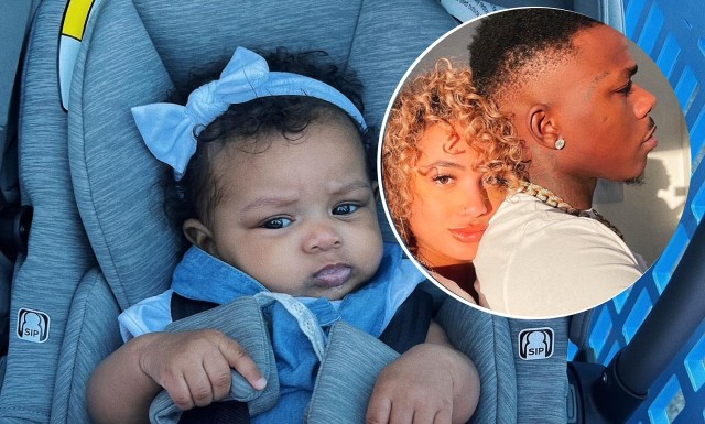 DaniLeigh Sends Shots at DaBaby in Caption of Baby Picture 14